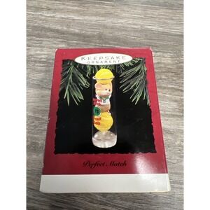 Vintage 1993 Hallmark Keepsake Ornament Perfect Match Tennis Mouse Wimbeldon